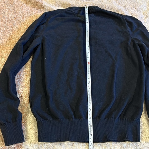 Tommy Hilfiger Navy Cotton Sweater - Picture 4 of 5